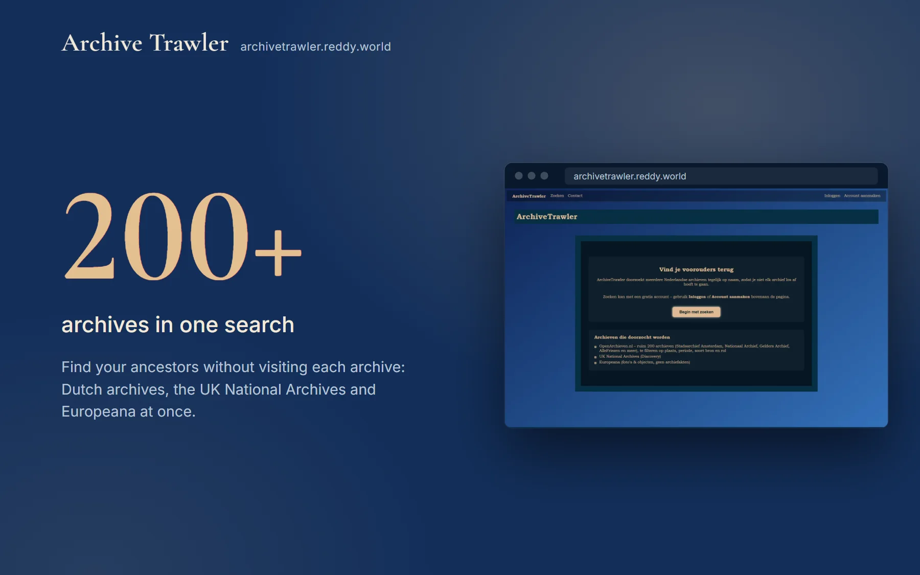 Archive Trawler